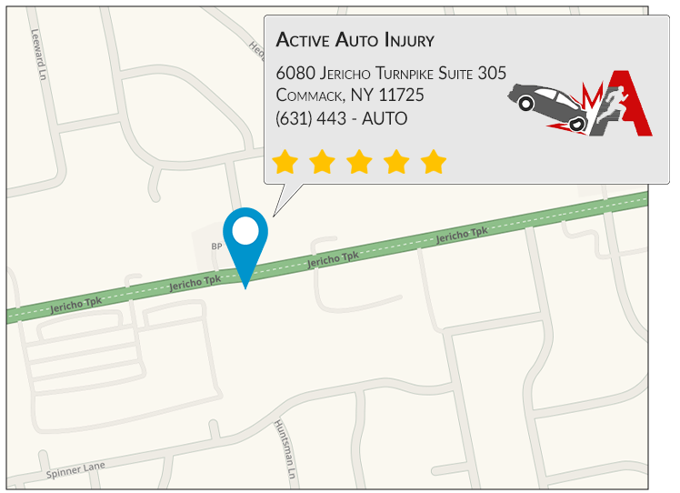 Active Auto Injury on googlemap