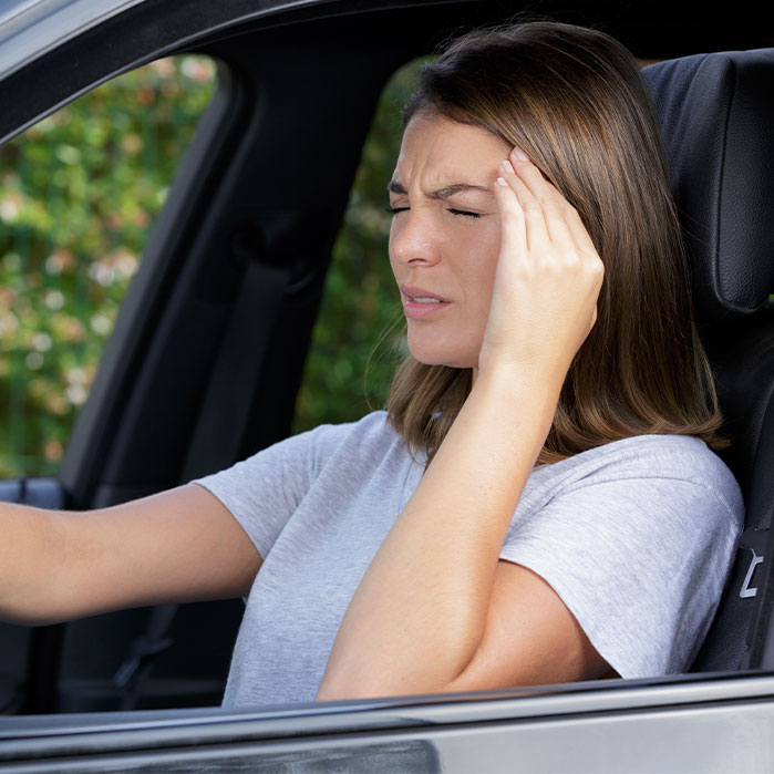 auto accident injury treatment in Commack for headache